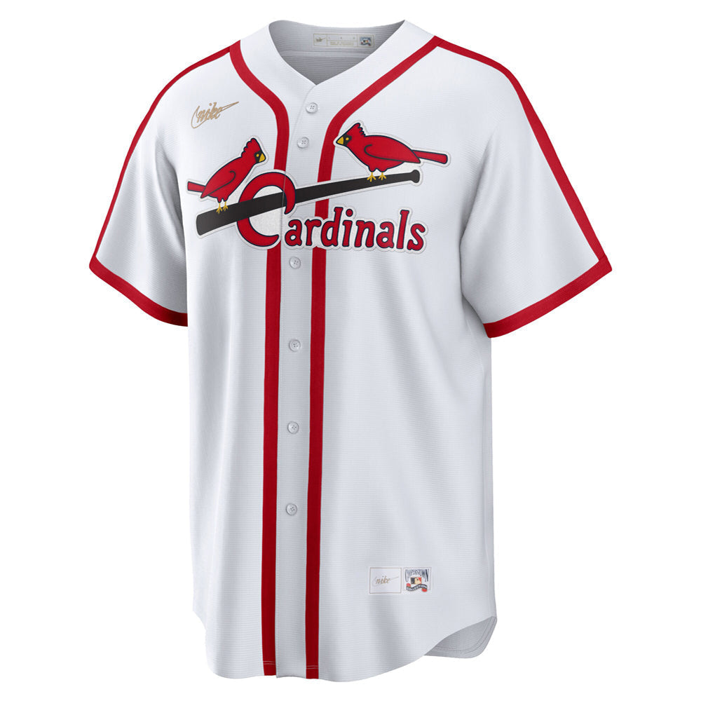 Men's St. Louis Cardinals Stan Musial Home Cooperstown Collection Player Jersey - White